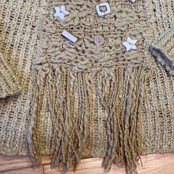 Vintage 100% Wool, Mustard turtleneck fits S/M - Picture 2 of 8